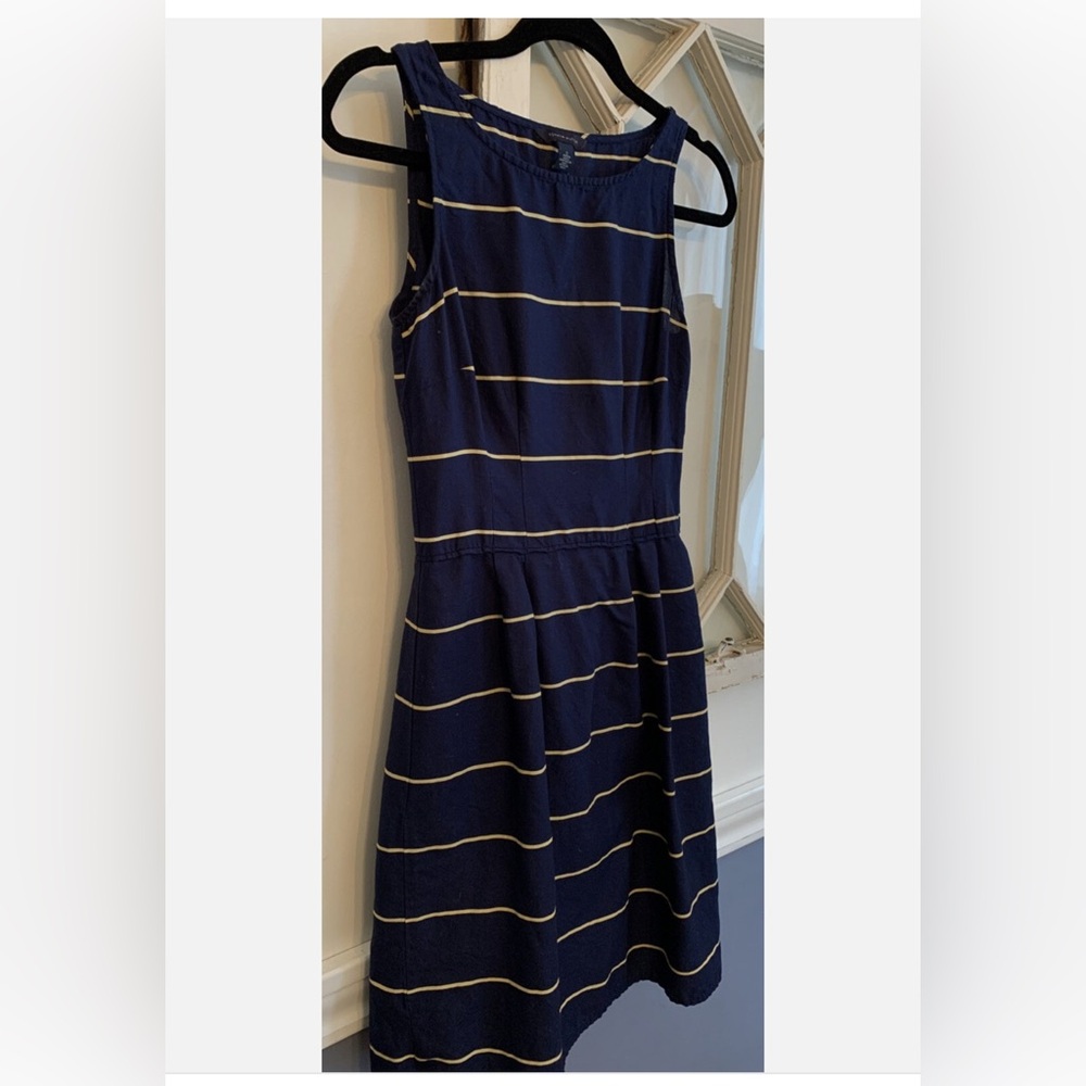 Tommy Hilfiger navy blue striped dress
